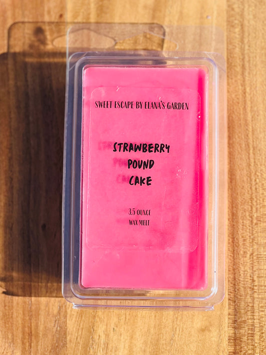 Strawberry Pound Cake wax melt