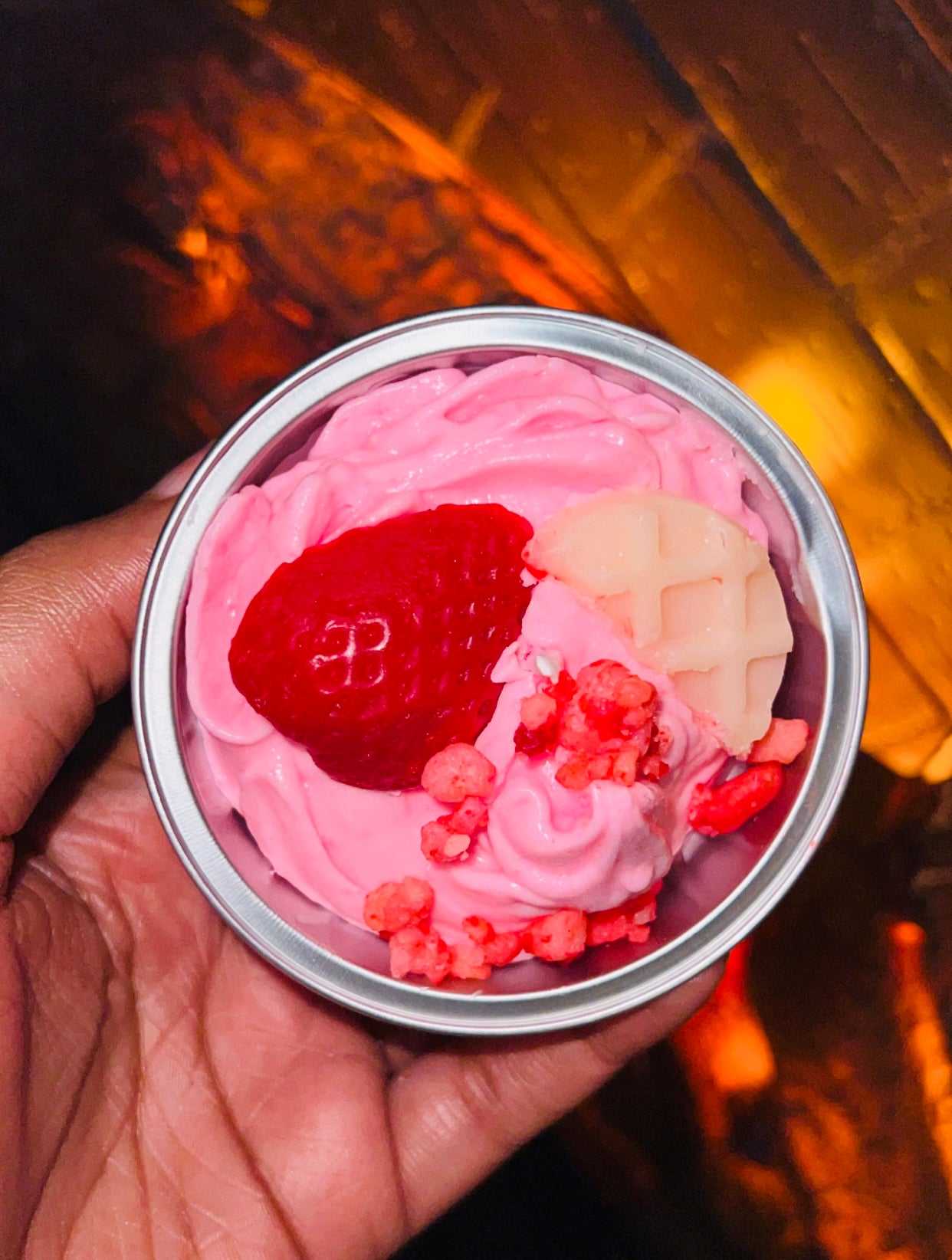 Strawberry Crunch Candle