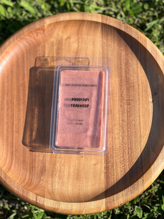 Mahogany Teakwood wax melt