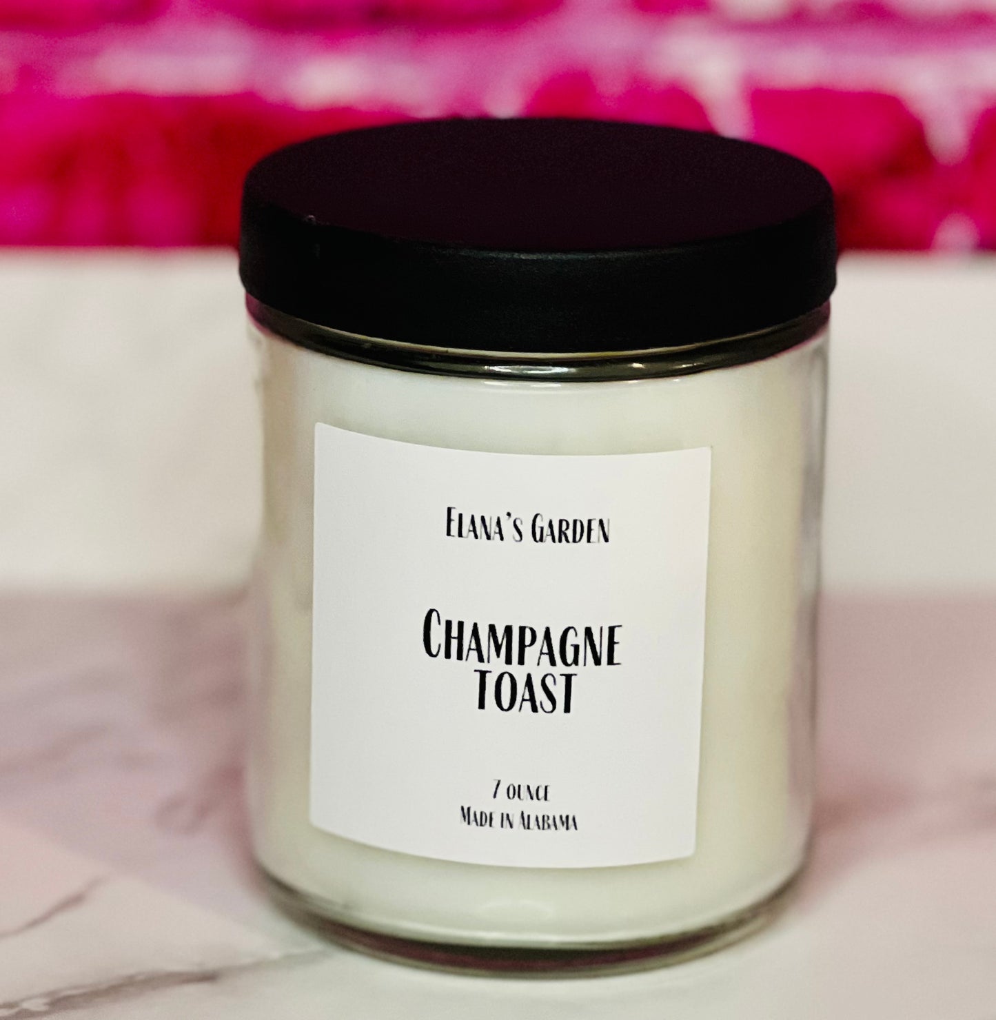 Champagne Toast candle