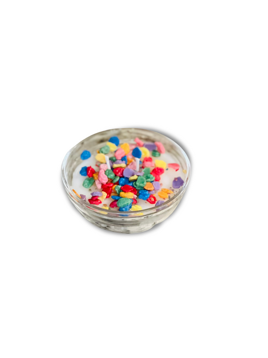 Confetti Pebbles Candle